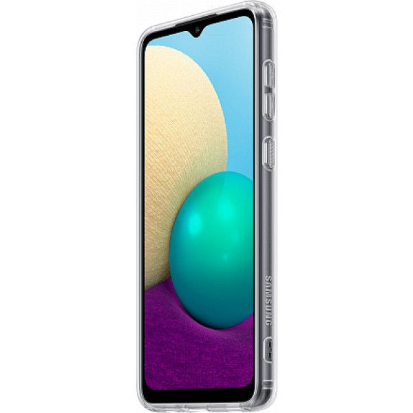 Фото - Уцінка - Чохол для смартфону Samsung Soft Clear Cover Samsung Galaxy A02 Transparent (EF-QA022TTEGRU) #