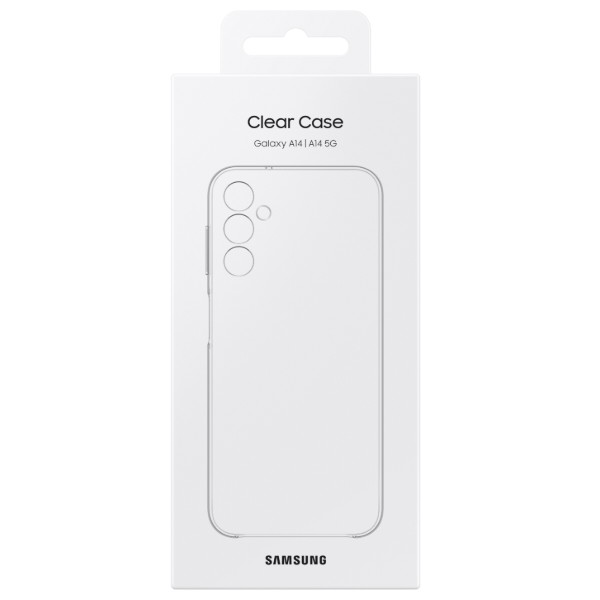Фото - Чохол для смартфону Samsung Clear Case Samsung A14 Transparent (EF-QA146CTEGRU)