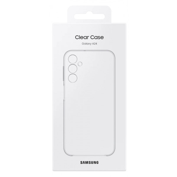 Фото - Уцінка - Чохол для смартфону
 Samsung Clear Case Samsung A24 Transparent (EF-QA245CTEGRU)