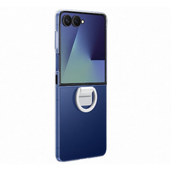 Фото - Чехол для смартфона Samsung Ring Case Clear Flip 7 Transparent (EF-QF766CTEGUA)