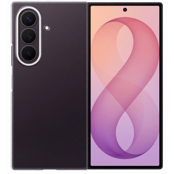 Фото - Чохол для смартфону Samsung Clear Case Fold 8 Transparency (EF-QF976CTEGUA)
