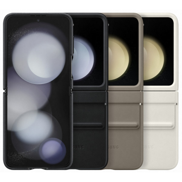 Фото - Чохол для смартфону Samsung Flap ECO-Leather Case Galaxy Flip 5 Black (EF-VF731PBEGUA)