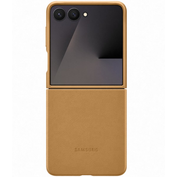 Фото - Чохол для смартфону Samsung Kindsuit Case Flip 7 Camel (EF-VF766PAEGUA)
