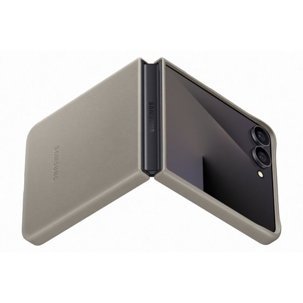 Фото - Чохол для смартфону Samsung Kindsuit Case Flip 7 Taupe (EF-VF766PJEGUA)