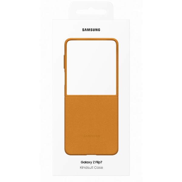 Фото - Чохол для смартфону Samsung Kindsuit Case Flip 7 Camel (EF-VF766PAEGUA)