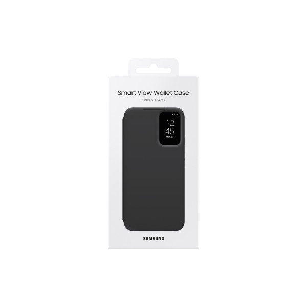 Фото - Чохол для смартфону Samsung Smart View Wallet Case Samsung A34 Black (EF-ZA346CBEGRU)