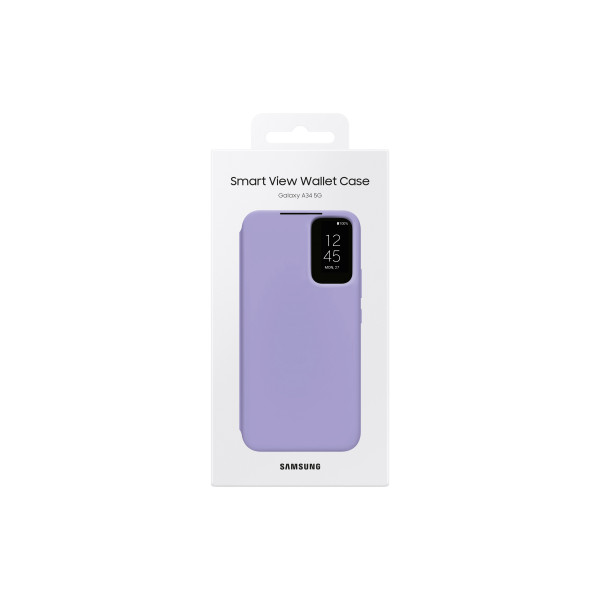 Фото - Чохол для смартфону Samsung Smart View Wallet Case Samsung A34 Blueberry (EF-ZA346CVEGRU)