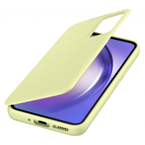 Фото - Чохол для смартфону Samsung Smart View Wallet Case Samsung A34 Lime (EF-ZA346CGEGRU)