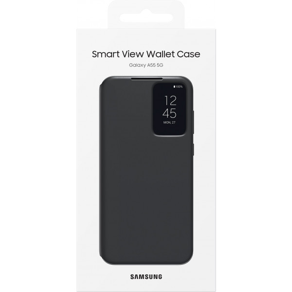 Фото - Уцінка - Чохол для смартфону Samsung Smart View Wallet Case A55 Black (EF-ZA556CBEGWW)
