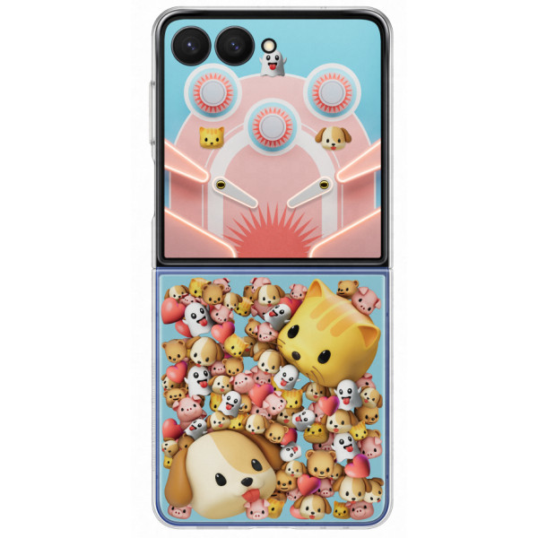 Фото - Чехол для смартфона Samsung Flipsuit Case Flip 7 Transparent (EF-ZF766CTEGUA)