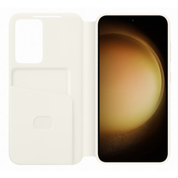 Фото - Чохол для смартфону Samsung Smart View Wallet Case Galaxy S23 Cream (EF-ZS911CUEGRU)
