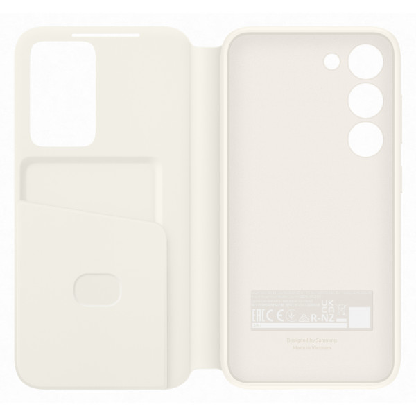 Фото - Чохол для смартфону Samsung Smart View Wallet Case Galaxy S23 Cream (EF-ZS911CUEGRU)