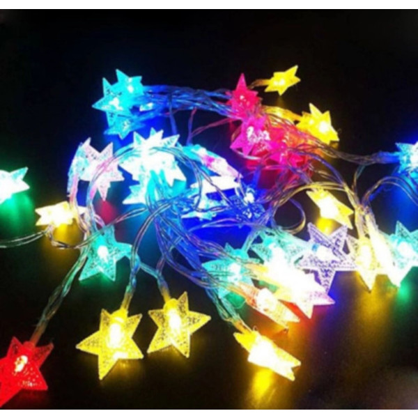 Фото - Гирлянда фигурная Sirius PL 2906MC-ST20A звездочка Фото - Гирлянда фигурная Sirius PL 2906MC-ST20A звездочка