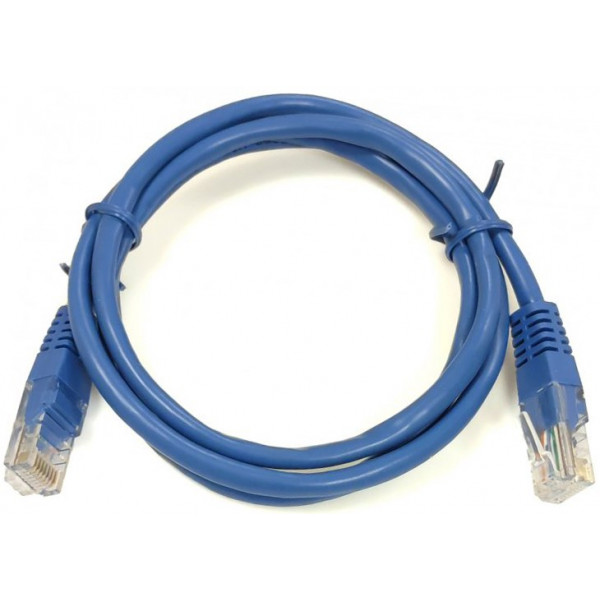 Фото - Кабель патч-корд Kingda Cat.5e 0.5m Blue (PAUT3050-CU-BL)