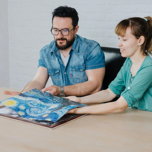 Фото - Пазлы (8+) Trefl 500 Art  Звездная ночь 500 эл. (37544)