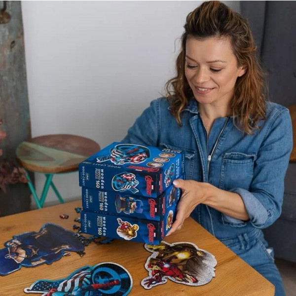 Фото - Пазли (5-7 років) Trefl "Месники - Залізна людина"  (160 елем.) (20183)