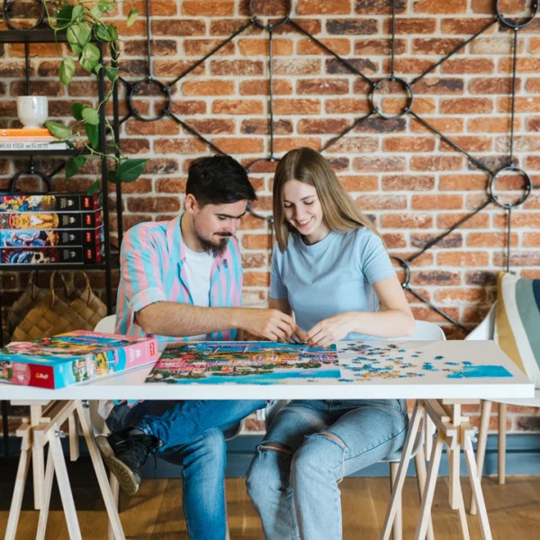 Фото - Пазли (5-7 років) Trefl Мистецтво кольору - Барселона/Іспанія 1000 елм. (10894)