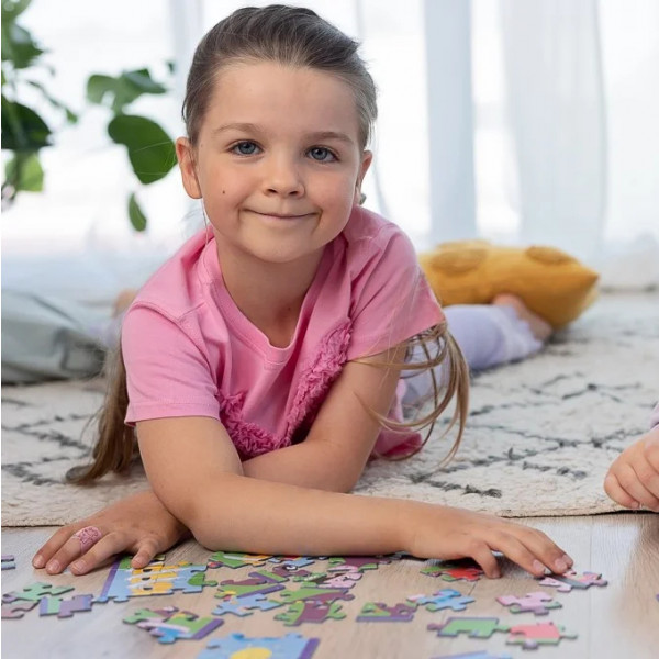 Фото - Пазли (5-7 років) Trefl Глітерні  - "Барбі"  (100 елем.) (14830)