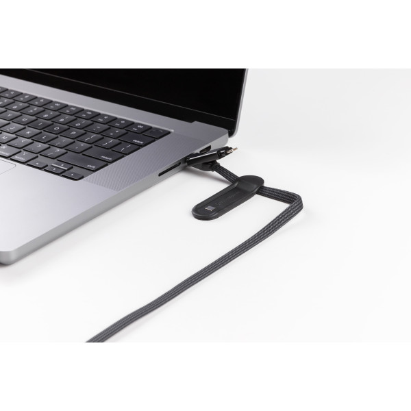 Фото - Кабель синхронізації даних Rolling Square 6in1, inCharge XL 2 м Black (XLM01R)
