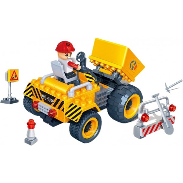 Фото - Пластиковий конструктор Banbao
"Будівельна техніка" (103 Ел.) Навантажувач (8541)