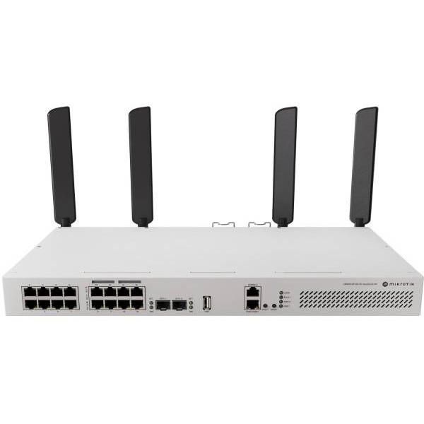 Фото - Коммутатор локальной сети (Switch) MikroTik CRS418-8P-8G-2S+5axQ2axQ-RM