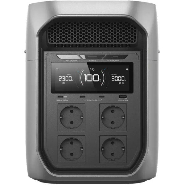 Фото - Зарядна станція універсальна EcoFlow DELTA 3 Max Plus (3000 Вт, 2048 Вт/год)