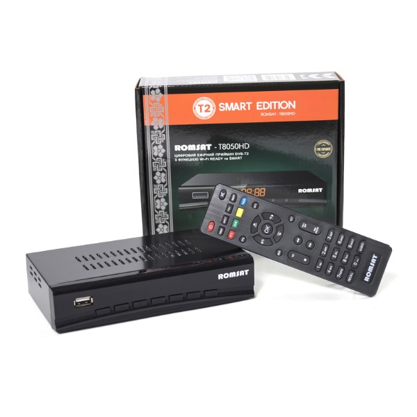 Фото - Тюнер цифрового ТБ Romsat T8050HD