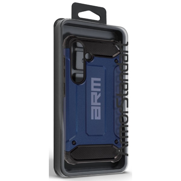 Фото - Чехол для смартфона Armorstandart Panzer for Samsung S24 Dark Blue (ARM73721)