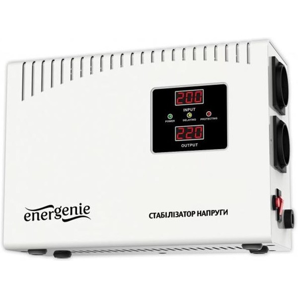 Фото - Стабилизатор напряжения EnerGenie EG-AVR-DW2000-01 Фото - Стабилизатор напряжения EnerGenie EG-AVR-DW2000-01
