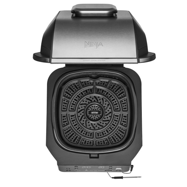 Фото - Гриль-барбекю електричний Ninja Foodi Air Grill & Air Fryer з Сooking probe (EG351EU)