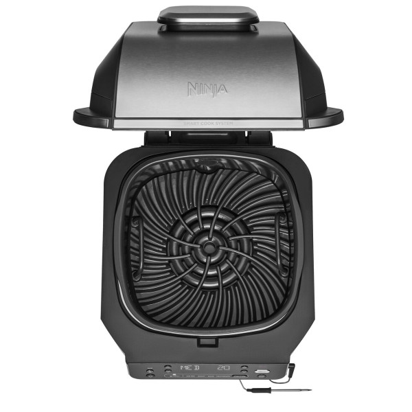 Фото - Гриль-барбекю електричний Ninja Foodi Air Grill & Air Fryer з Сooking probe (EG351EU)