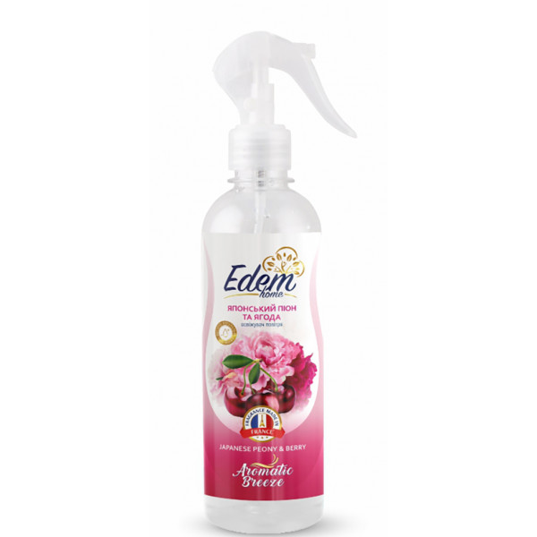 Фото - Освіжувач повітря аерозольний Edem Home Japanese peony&Berry 420 мл (EH551004)