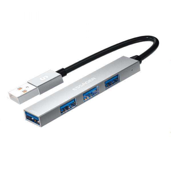 Фото - Хаб USB Essager Fengyang  4 in 1 Splitter USB-A port (EHBA04-FY10-P) Фото - Хаб USB Essager Fengyang  4 in 1 Splitter USB-A port (EHBA04-FY10-P)