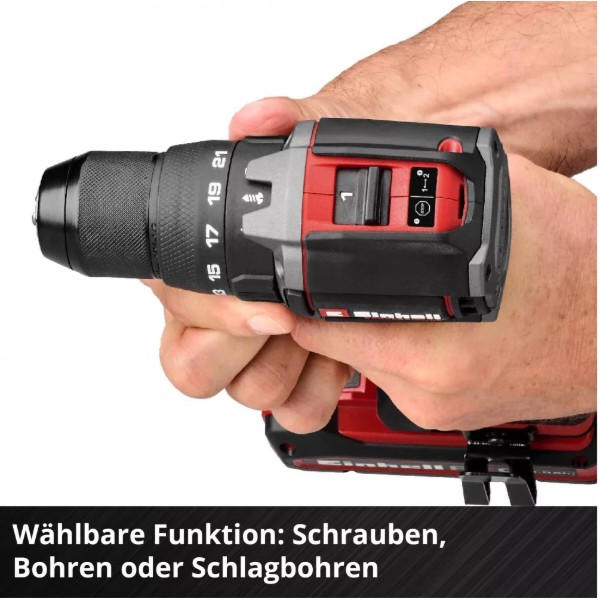Фото - Дрель-шуруповерт Einhell Professional TP-CD 18/70-C Li-i BL - Solo 18В (4514340) без АКБ и ЗУ