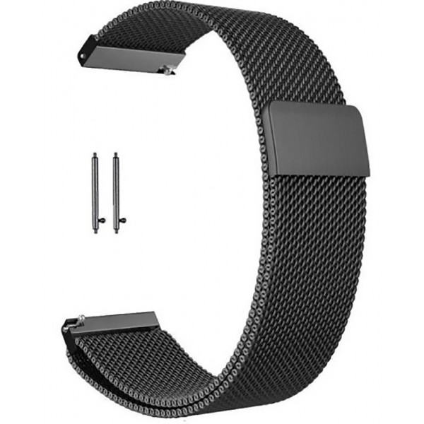 Фото - Ремінець для смарт-годинника BeCover Milanese Style Xiaomi Mi Watch 20mm/Garmin Vivoactive 3S/4S/Venu2С/CanyonCNS-SW71SS/Mobvoi TicWatchC2/With.Activite/HUAWEIHONOR S1 (707689)