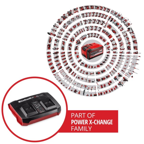 Фото - З/П до акумуляторної батареї для електроінструментів Einhell Power X-Twincharger 2x18В (4512161)