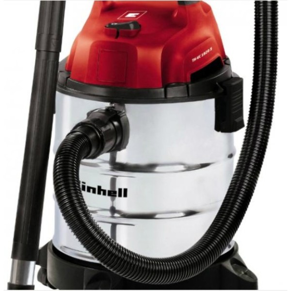 Фото - Пилосос для сухого прибирання з контейнером і мішком Einhell TC-VC 1820 S (2342167)