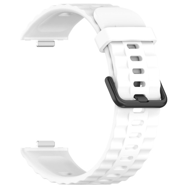 Фото - Ремешок для смарт-часов BeCover Ribbed Tape for Huawei Watch Fit 3 / Fit 4 / Fit 4 Pro White (714115)