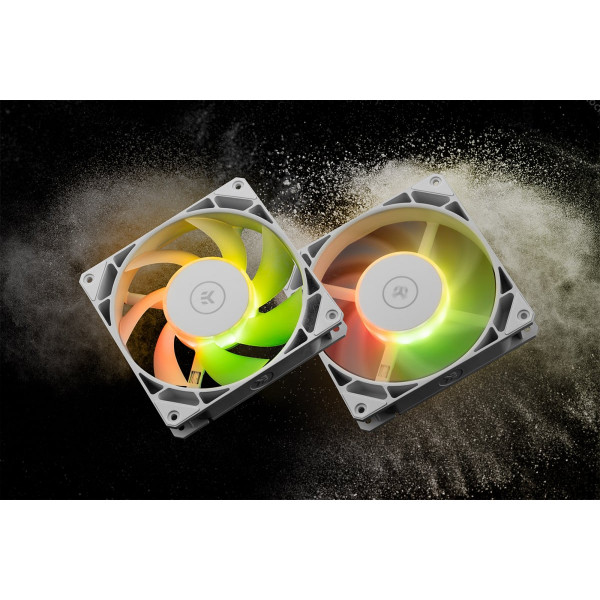 Фото - Корпусный вентилятор EKWB EK-Loop Fan FPT 140 D-RGB - White (3831109898055)