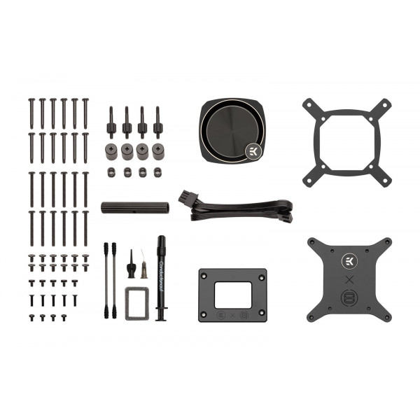 Фото - Водяная система охлаждения EKWB EK-Nucleus AIO CR360 Direct Die D-RGB - LGA1700 (3831109908334)