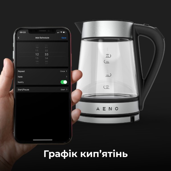 Фото - Електричний чайник AENO EK1S (AEK0001S)