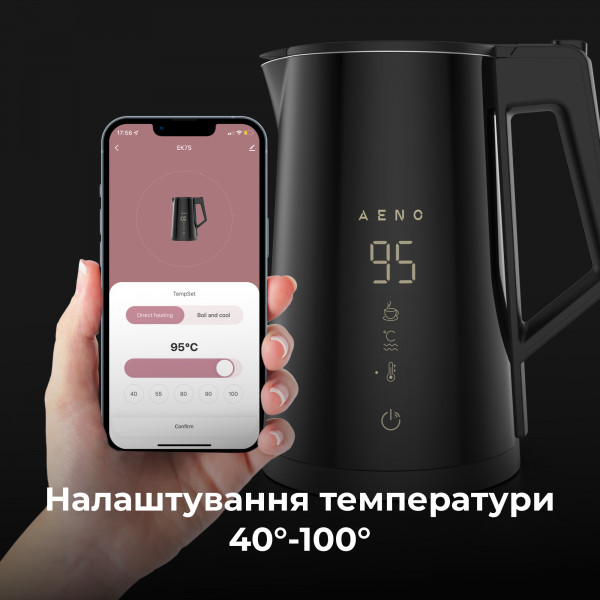 Фото - Электрический чайник AENO EK7S (AEK0007S)