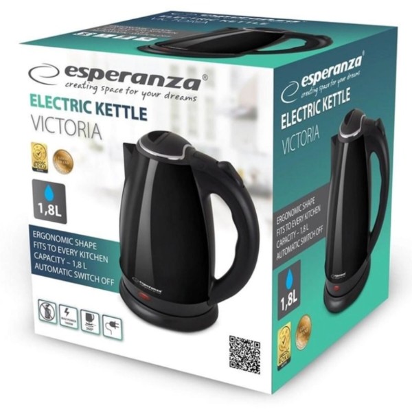 Фото - Электрический чайник Esperanza Kettle Victoria (EKK113K)