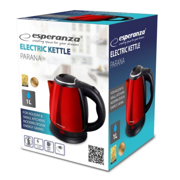 Фото - Электрический чайник Esperanza Kettle Parana (EKK128R)