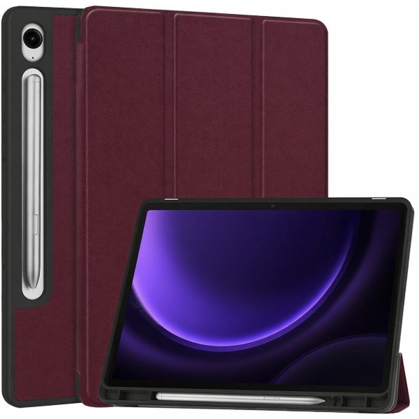 Фото - Чехол для планшета BeCover Flexible TPU Mate for Samsung Galaxy Tab S10 FE (SM-X520/SM-X526) 10.9" Red Wine (715772)