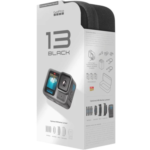 Фото - Екшн-камера GoPro HERO13 Black + Enduro + SD Card + Dual Battery Charger + Сase (CHDRB-134-RW)