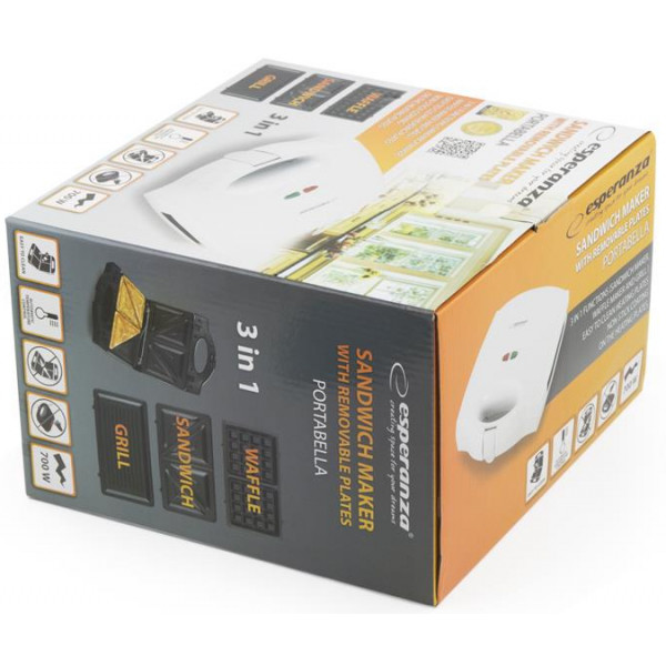 Фото - Бутербродниця Esperanza Sandwich Maker EKT006W