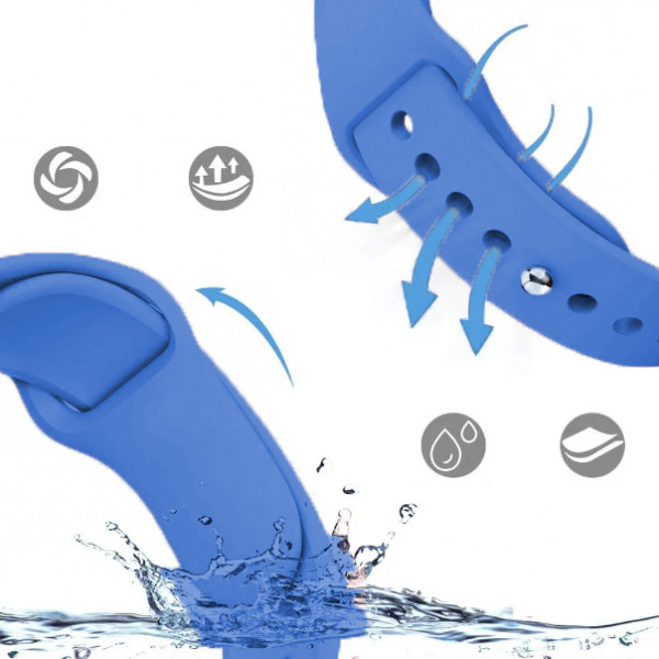 Фото - Ремінець для смарт-годинника BeCover Garmin Vivoactive 3/3 Music/Vivomove HR/Vivomove Light Blue (710514)