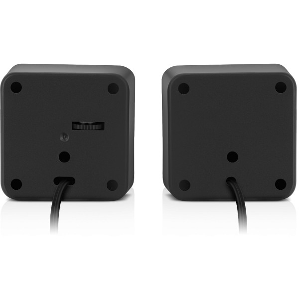 Фото - Комп'ютерна акустика компактна 2.0 REAL-EL S-10 Black (EL121100020)