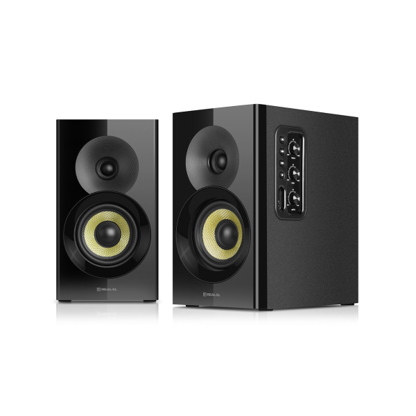 Фото - Комп'ютерна акустика звичайна 2.0 REAL-EL S-470 Black (EL121200018)